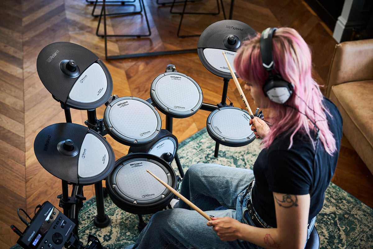 Roland VQD106 V-Drums Quiet Design Kit w/ Drum Throne