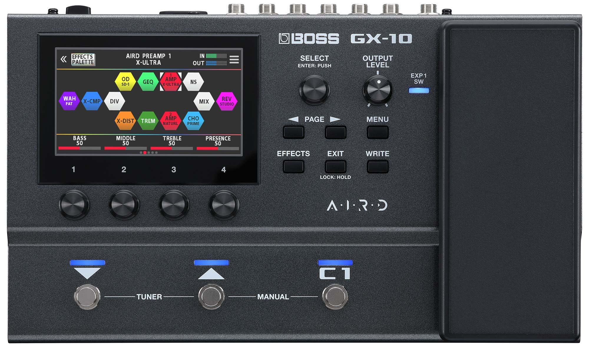 Boss GX-10 Guitar Effects Processor w/ Instrument Cable
