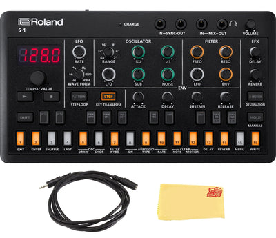 Roland S-1 Tweak Synthesizer w/ Audio Cable