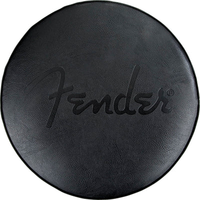 Fender Embossed Black Logo Barstool - Black w/ Picks