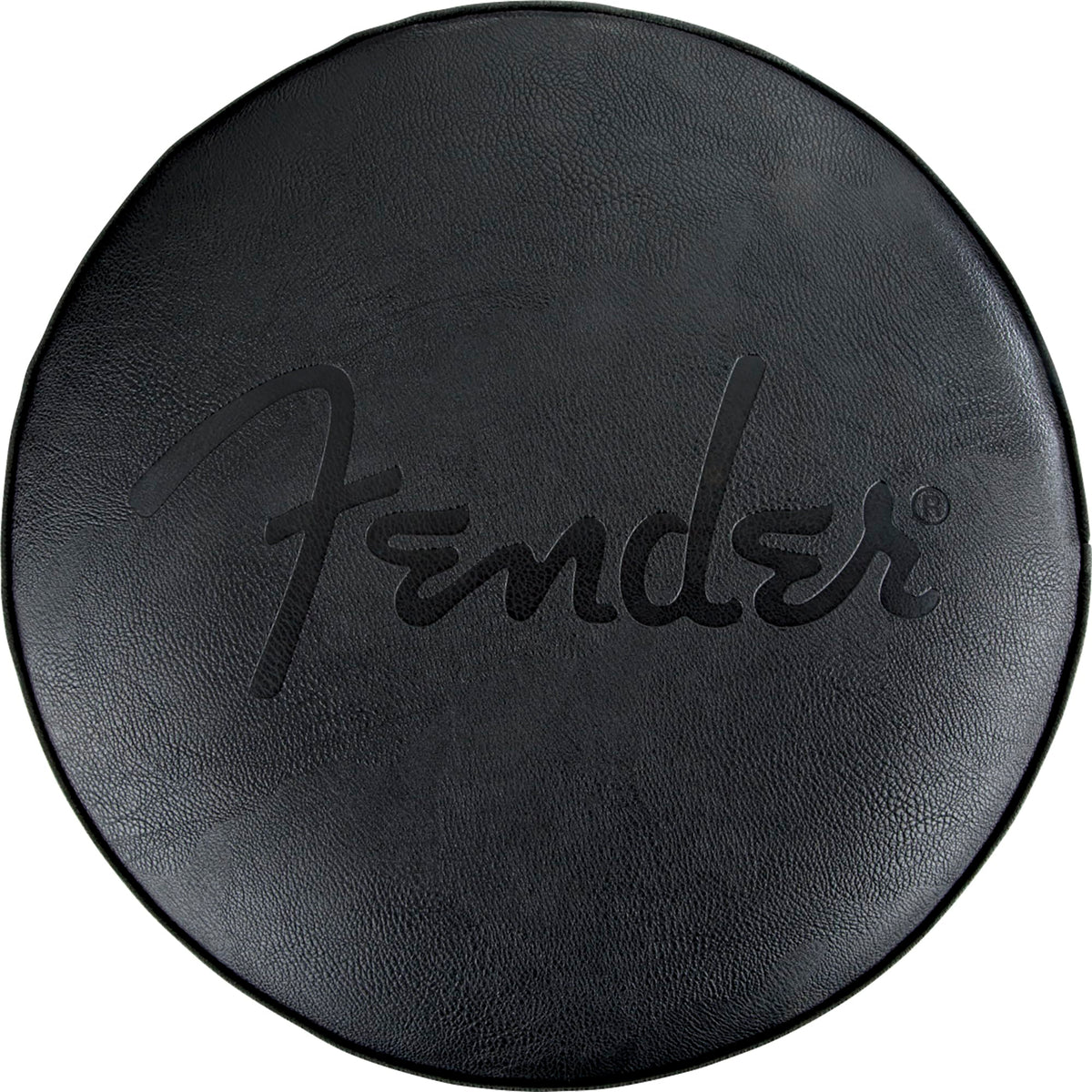Fender Embossed Black Logo Barstool - Black w/ Picks