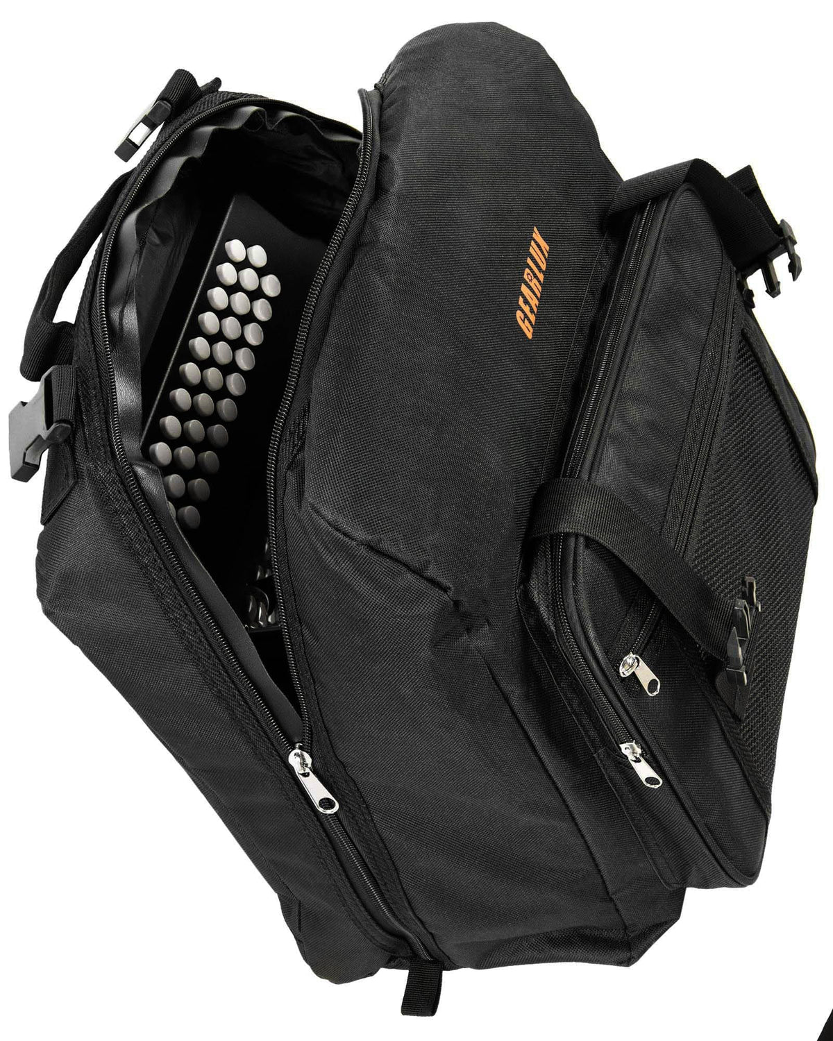 Gearlux ACB-320 Accordion Backpack Gig Bag - Black