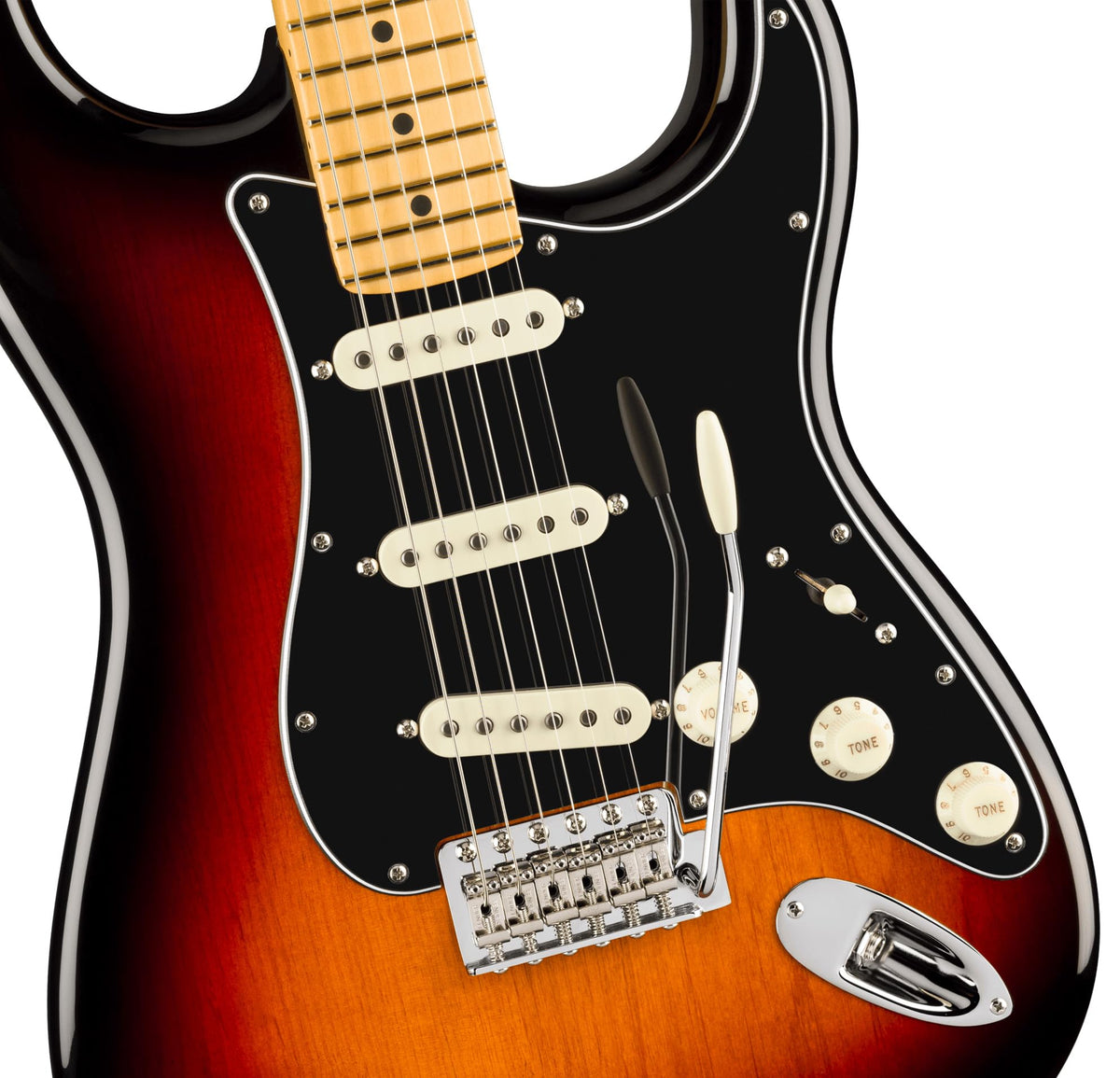 Fender American Professional Classic Stratocaster - 3-Color Sunburst w/ Cleaning Kit