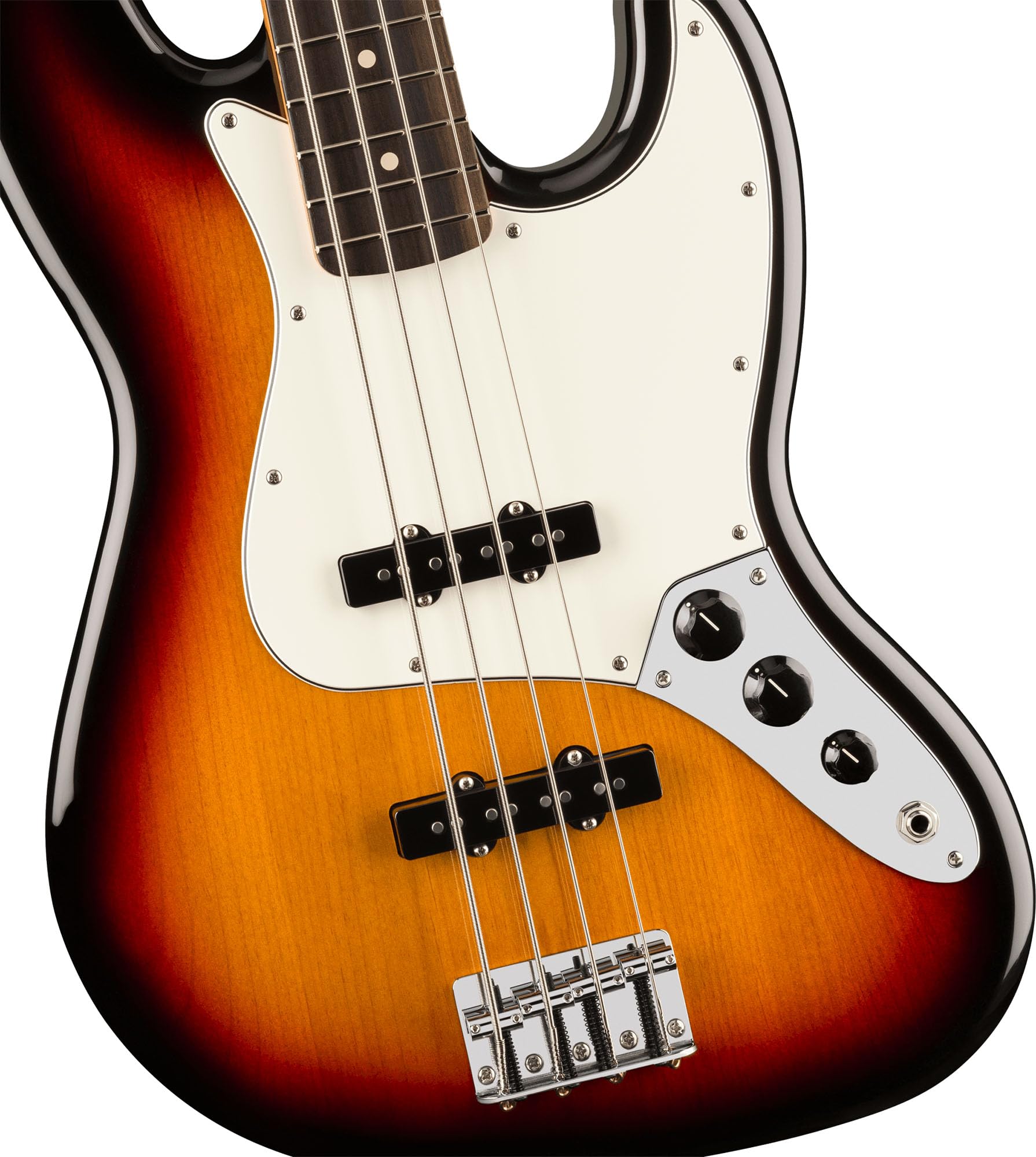 Fender Player II Jazz Bass - 3-Color Sunburst w/ Cleaning Kit