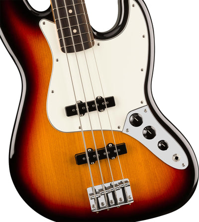 Fender Player II Jazz Bass - 3-Color Sunburst w/ Cleaning Kit