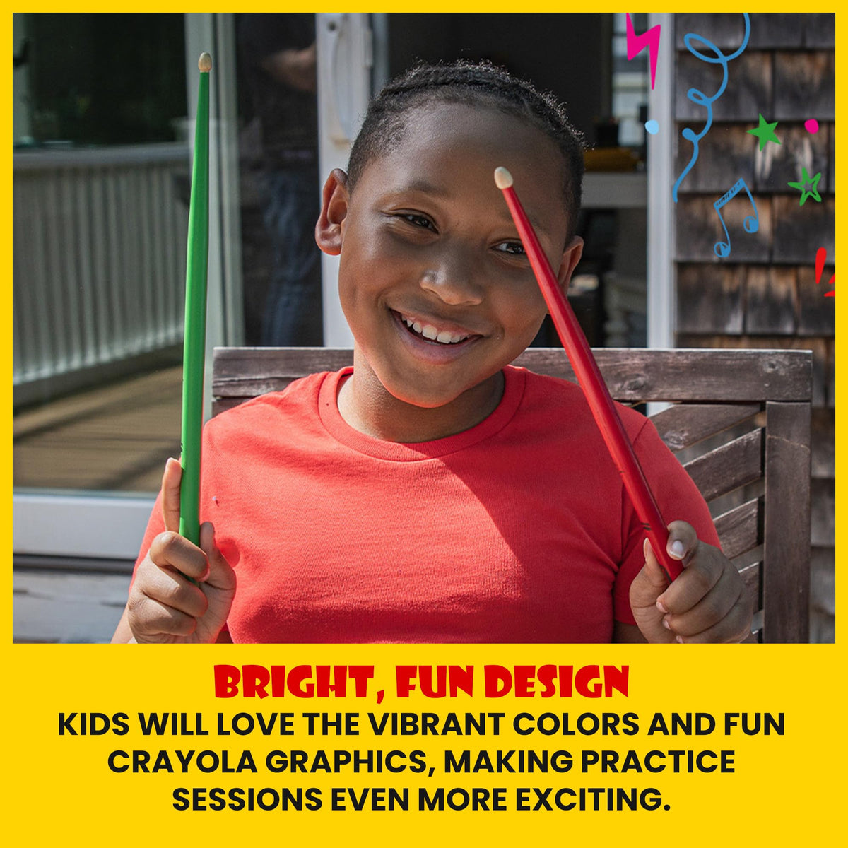 Zildjian ZKIDS Crayola Kids Drumsticks