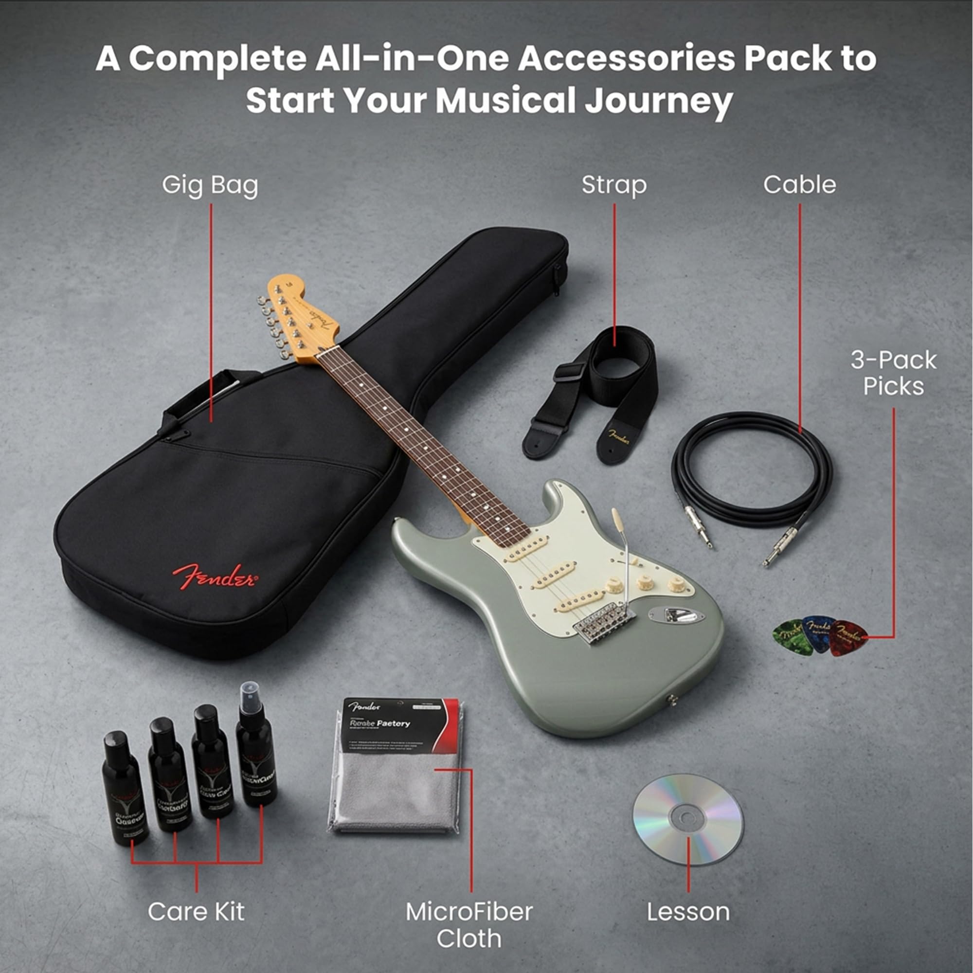 Fender Player II Stratocaster - Cactus Gray