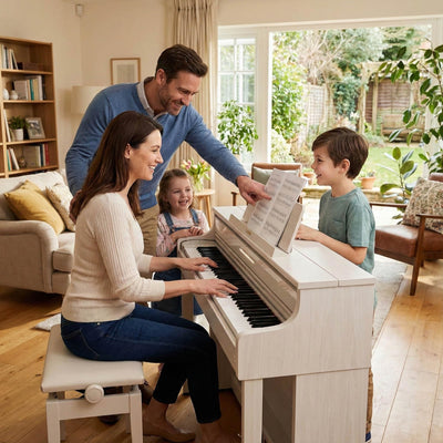 Casio AP-750 Celviano 88-Key Digital Piano - Gray Beige w/ Adjustable Stand