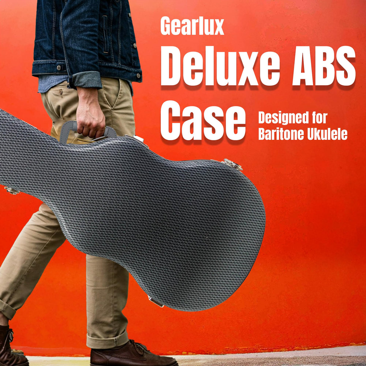 Gearlux UC500-C Concert Ukulele ABS Case