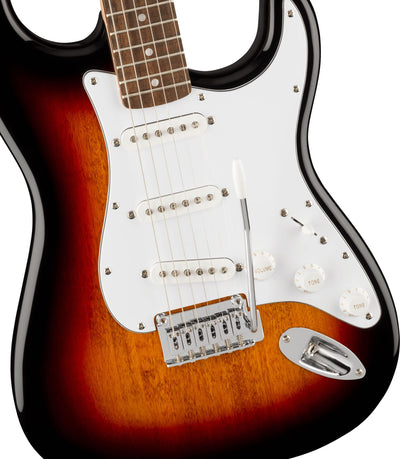 Fender Squier Affinity Stratocaster - 3-Color Sunburst w/ Gig Bag