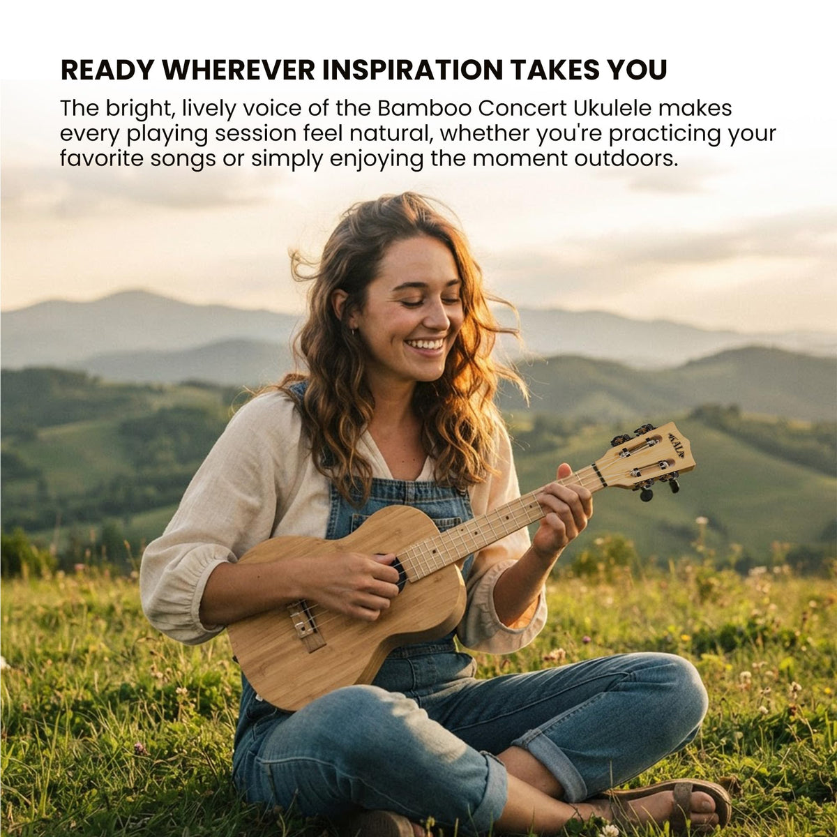 Kala KA-BMB-C Bamboo Concert Ukulele