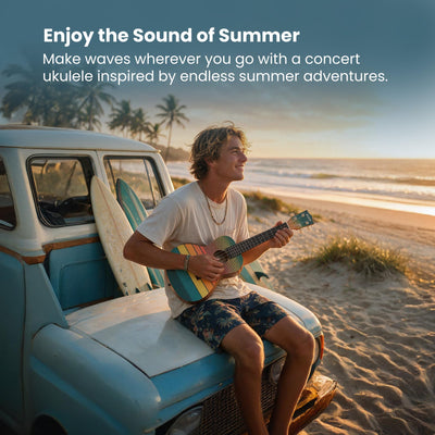 Kala KA-SURF Dawn Patrol Concert Ukulele