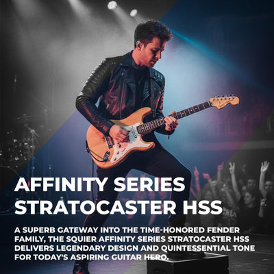 Fender Squier Affinity Stratocaster HSS - Natural