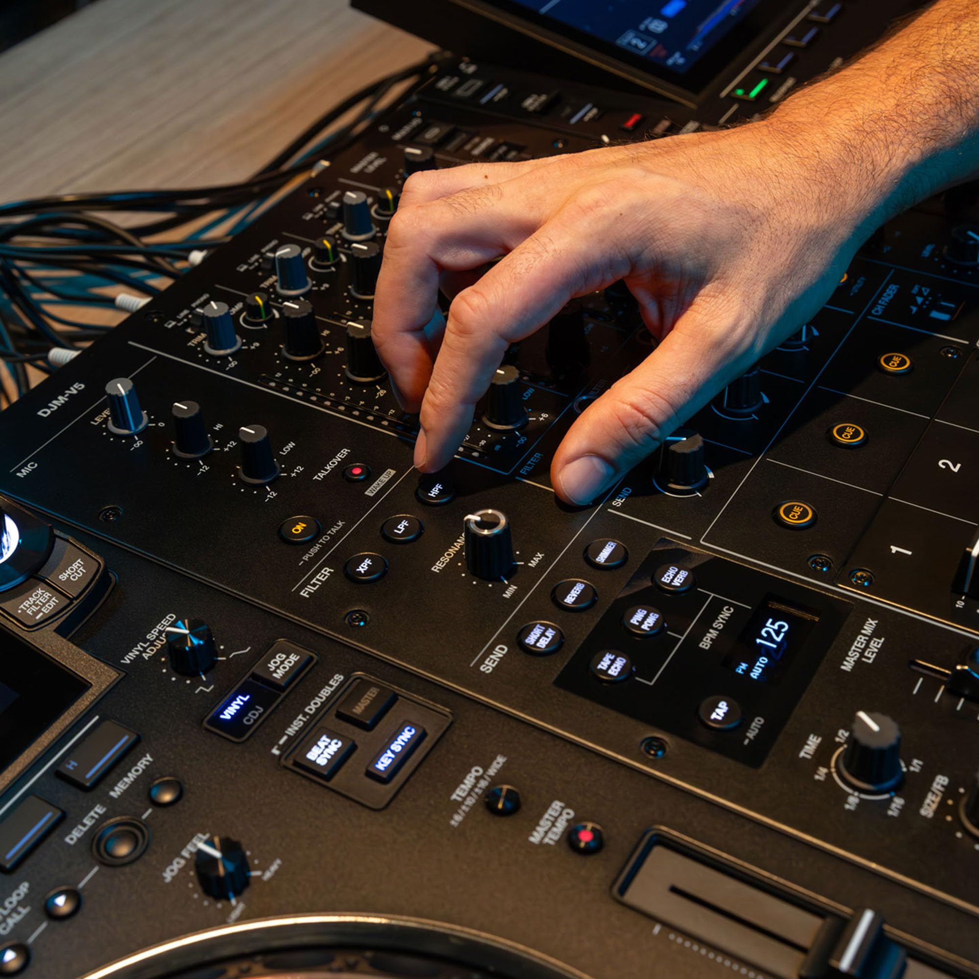 Pioneer DJ AlphaTheta DJM-V5 3-Channel Professional DJ Mixer