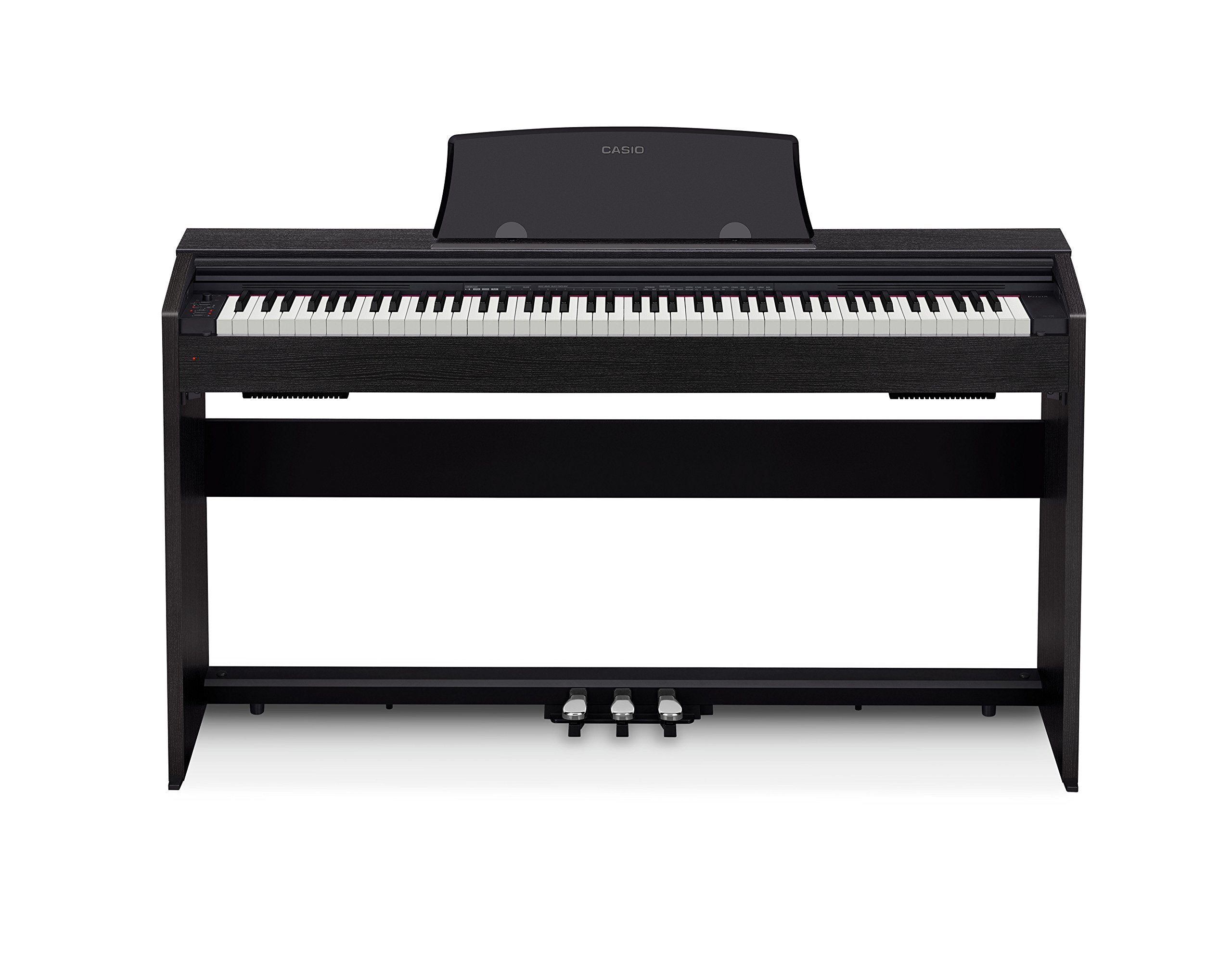 Casio PX-770 Privia Digital Piano - Black w/ Furniture Bench