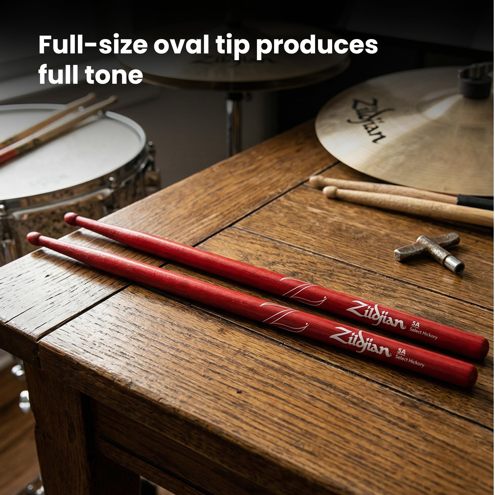 Zildjian 5A Red Drumsticks - 6 Pack