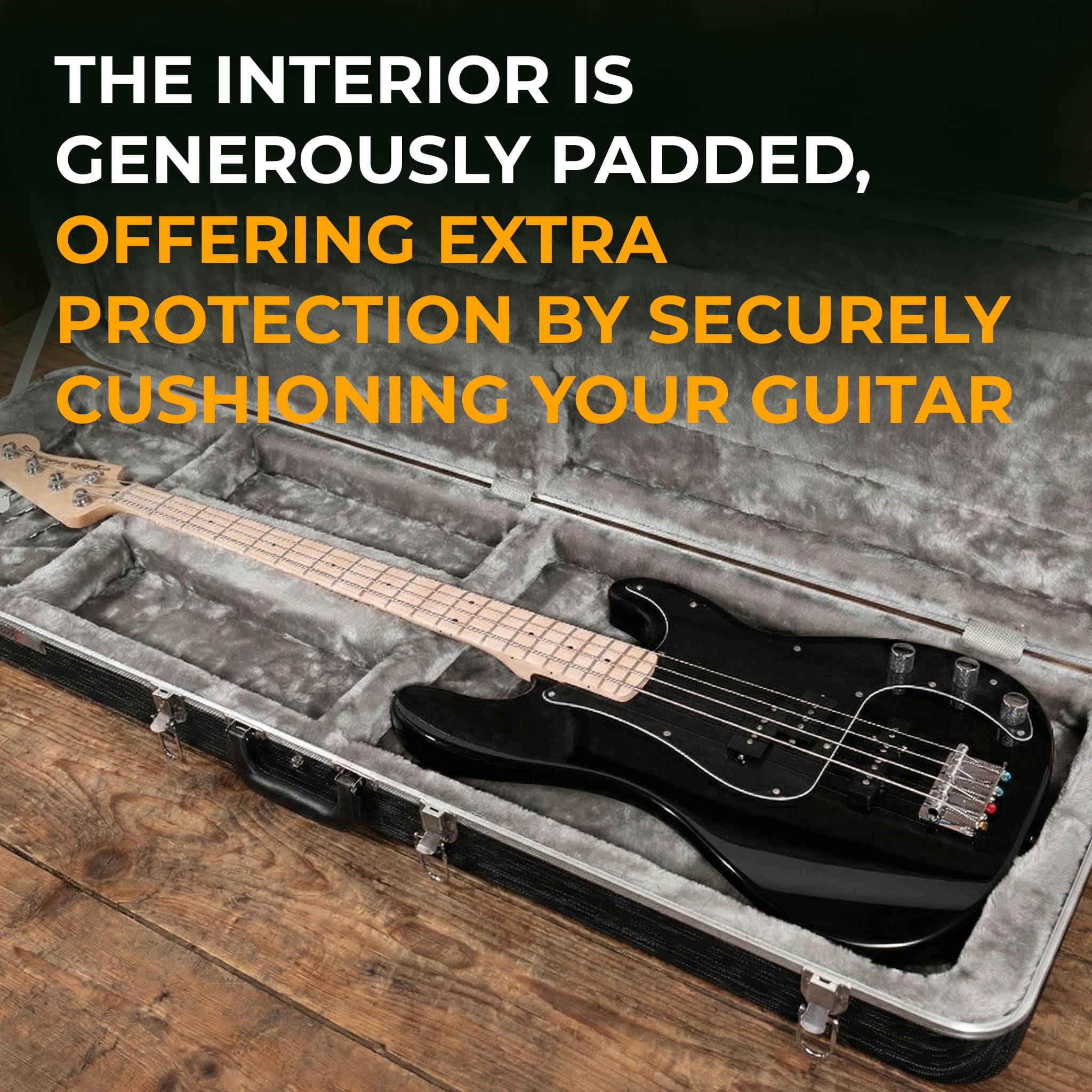 Gearlux Electric Bass Guitar ABS Case