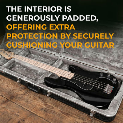 Gearlux Electric Bass Guitar ABS Case