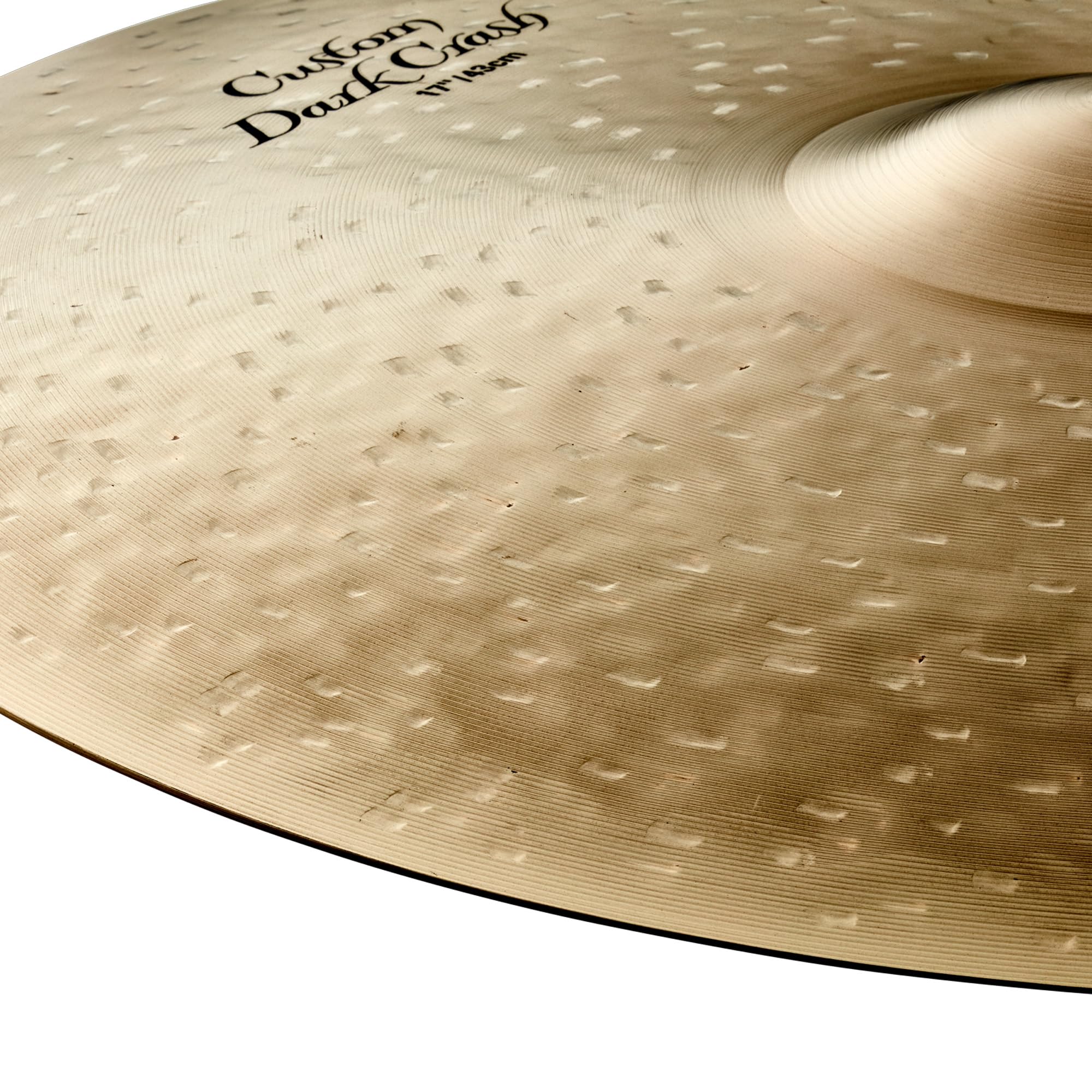Zildjian K0952 17" K Custom Dark Crash Cymbal w/ Drumstick Bag