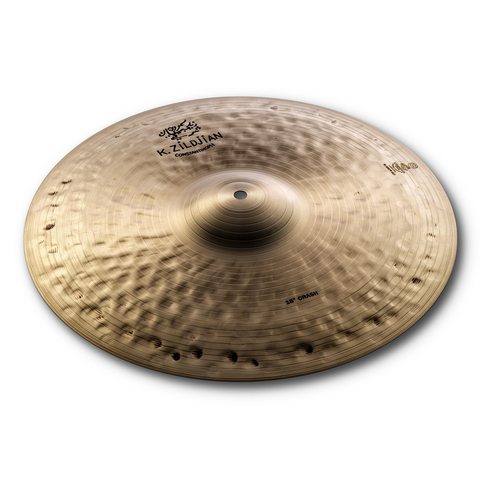 Zildjian K1068 18" K Constantinople Crash Cymbal w/ Drumstick Bag