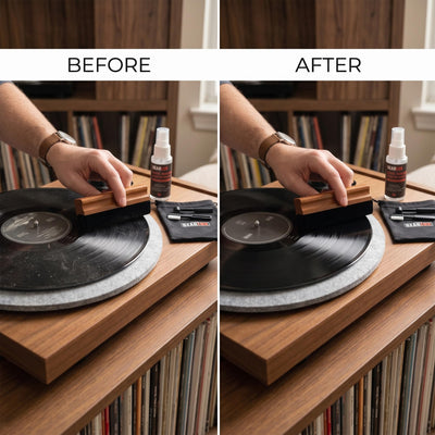 Gearlux Vinyl Record Cleaning Kit