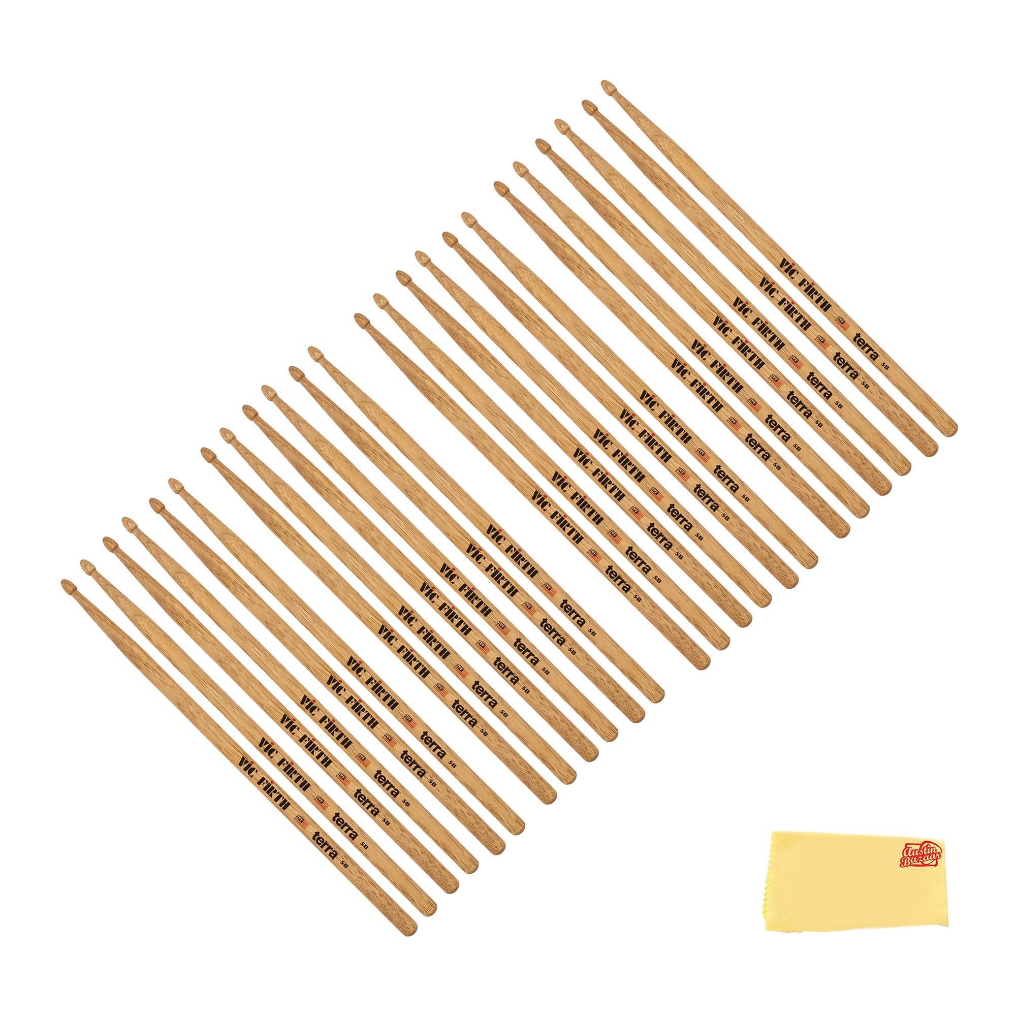 Vic Firth American Classic 5BT Terra Series Drumsticks - 12 Pack