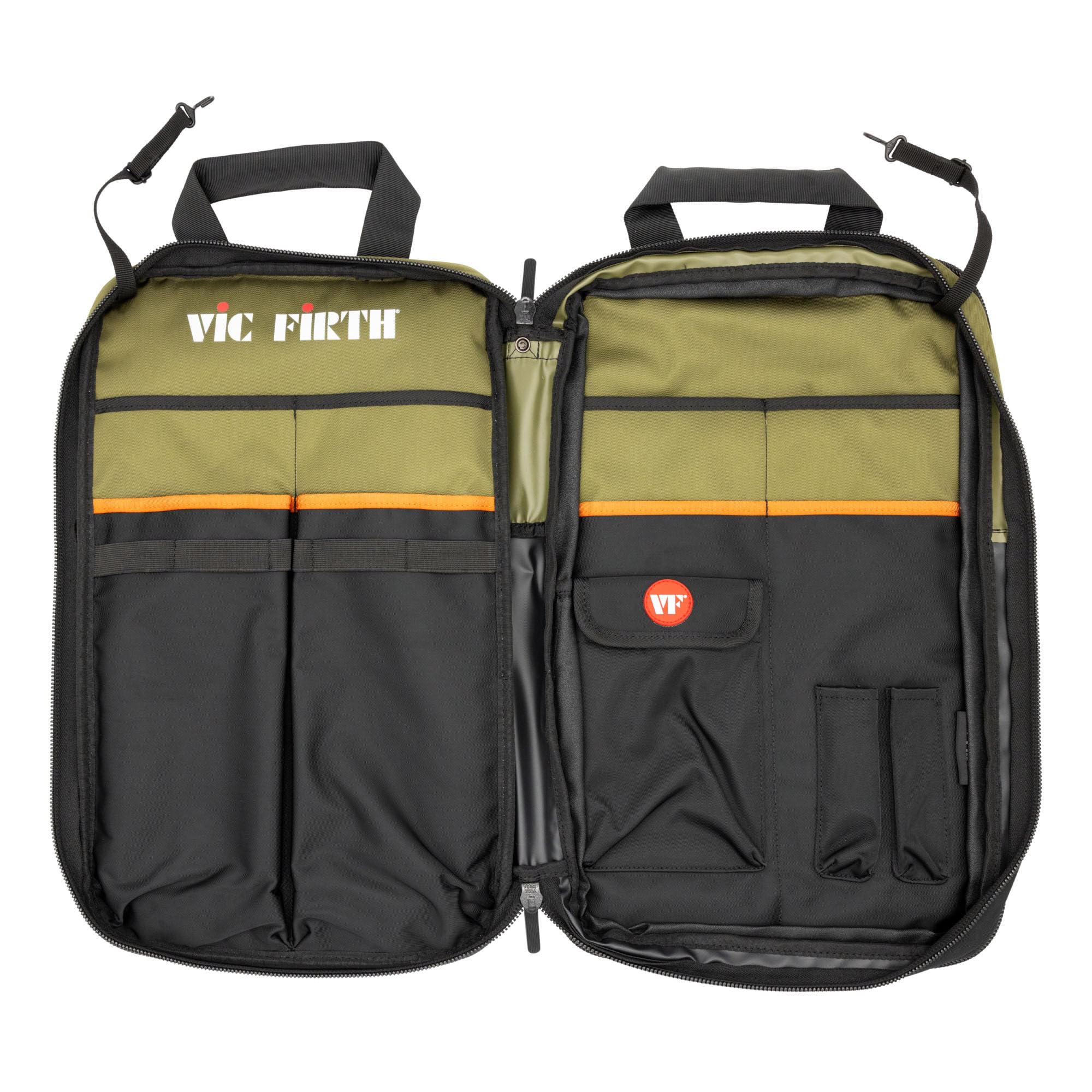 Vic Firth VXSB0114 Professional Stick Bag - Green/Black