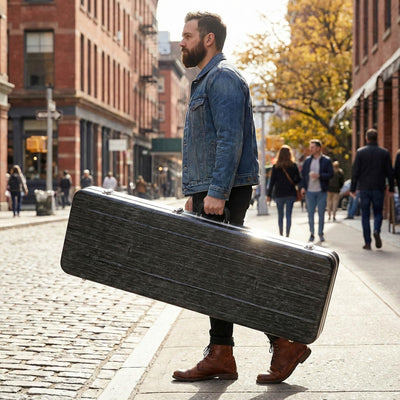 Gearlux Electric Bass Guitar ABS Case