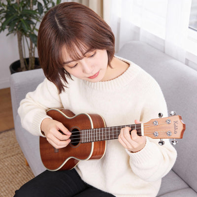 Kala KA-CG Glossed Mahogany Concert Ukulele w/ Hard Case