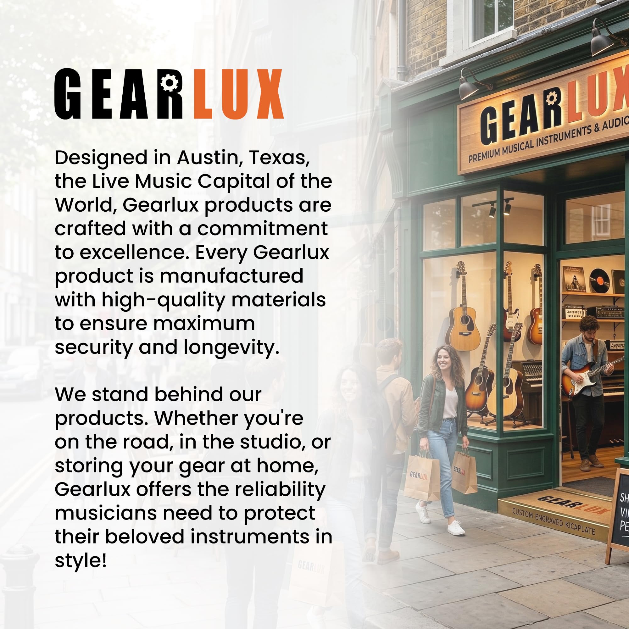 Gearlux Deluxe Sustain Pedal