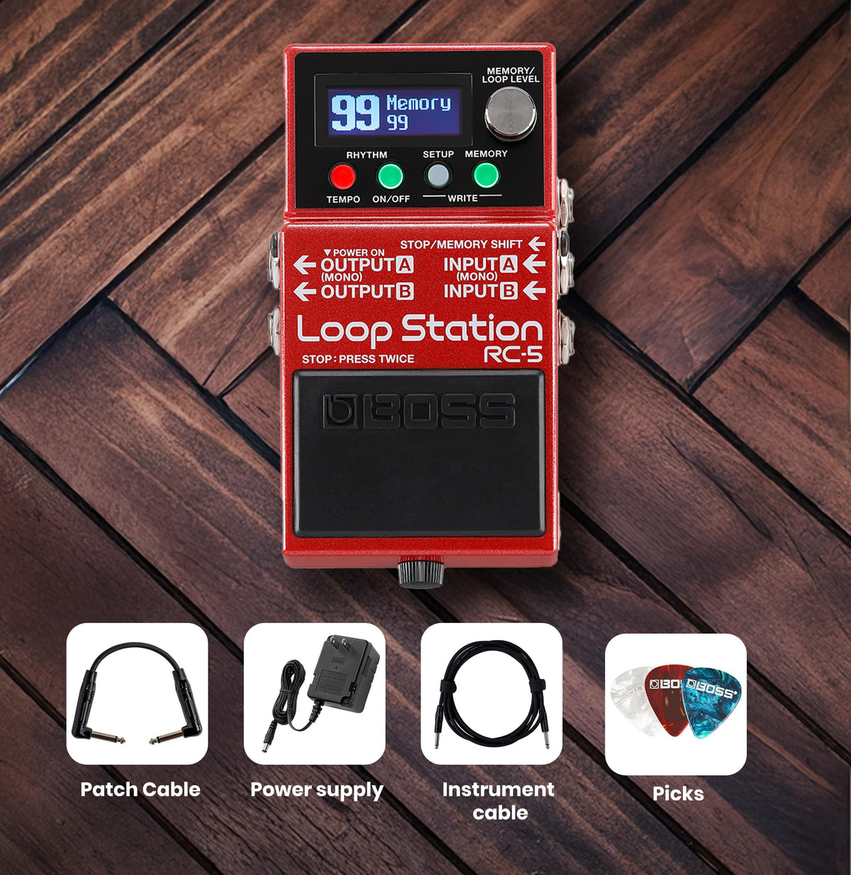 Boss RC-5 Loop Station w/ Power Supply