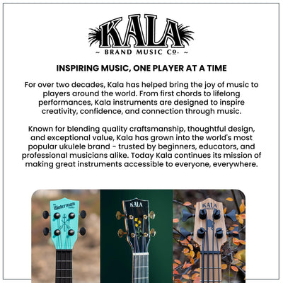 Kala U-BASS-NOMAD-FS Nomad Mahogany U-Bass Acoustic-Electric Ukulele Bass