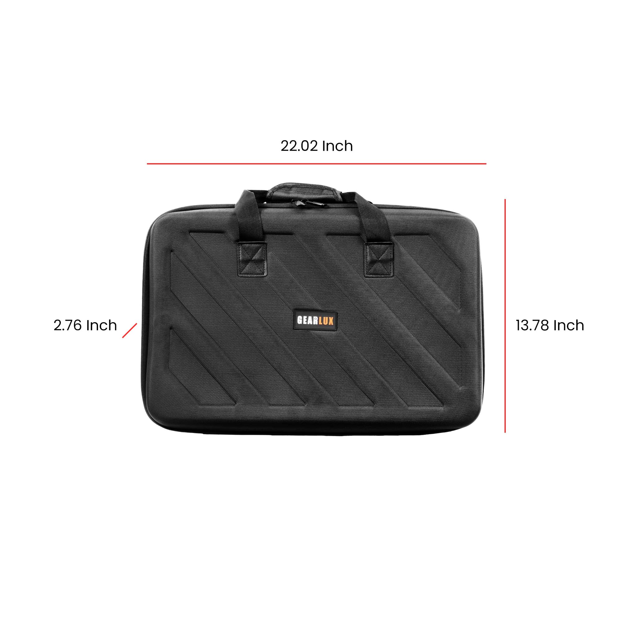 Gearlux DJ Controller Case for Pioneer DDJ-FLX4 - Black