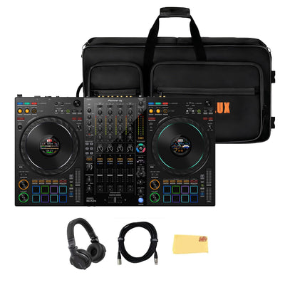 Pioneer DJ DDJ-FLX10 4-Channel Professional DJ Controller - Black w/ Case