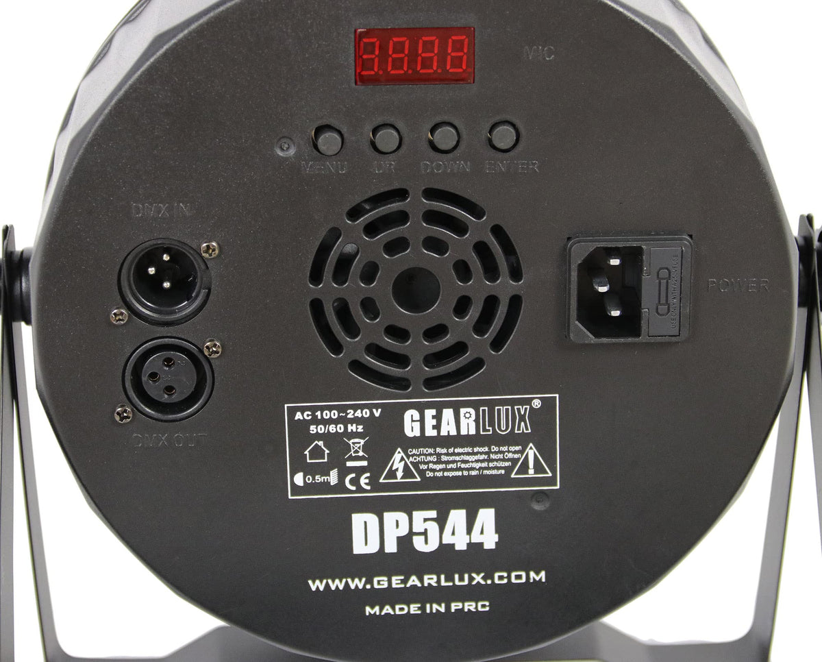 Gearlux DP544 54-LED 1-Watt RGBW Four-in-One LED Stage Light