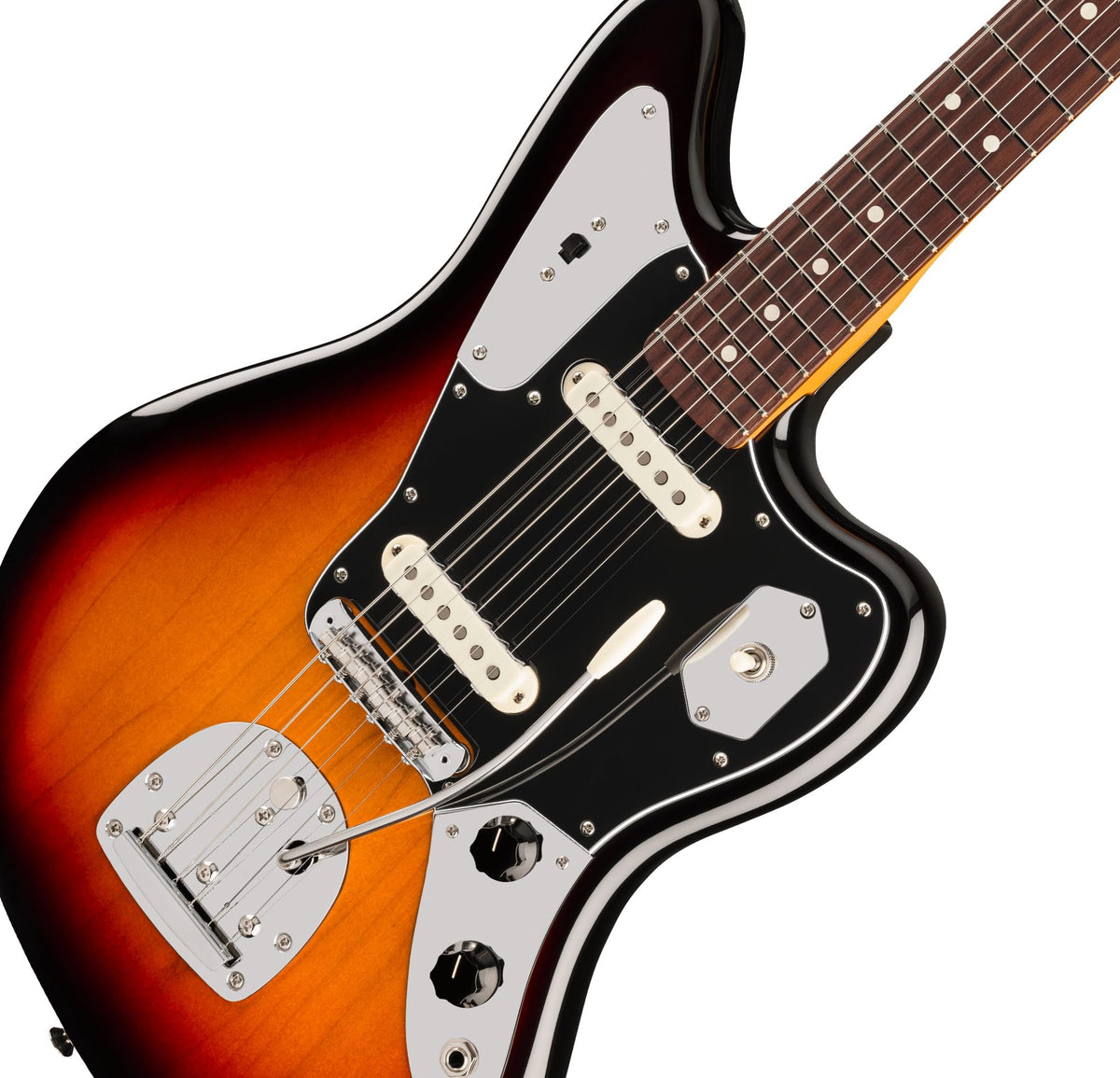 Fender American Professional Classic Jaguar - 3-Color Sunburst w/ Cleaning Kit