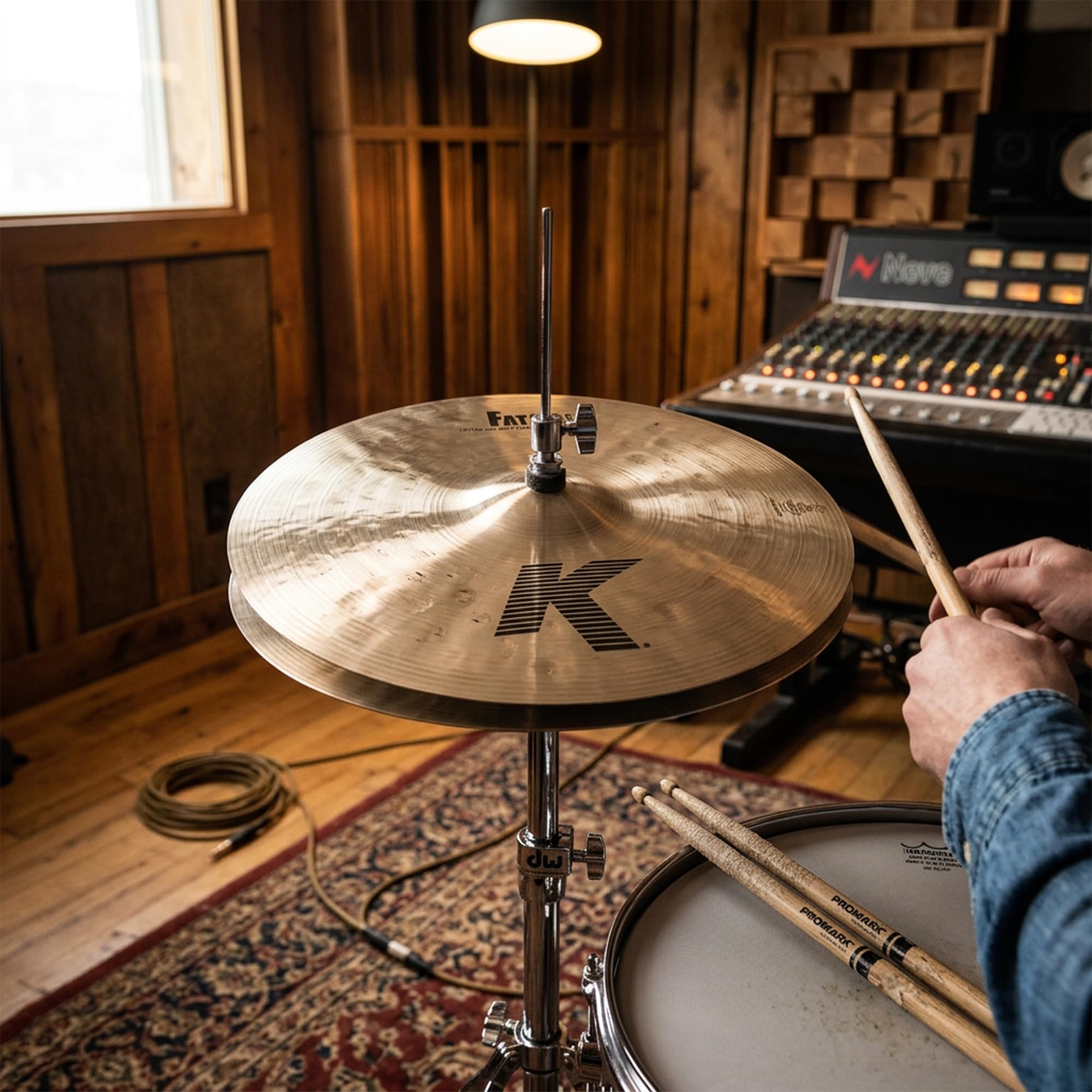 Zildjian K1435 15" K Fat Hat Cymbal - Bottom