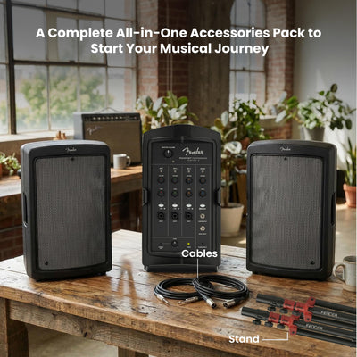 Fender Passport Conference S2 Portable PA System w/ Stands