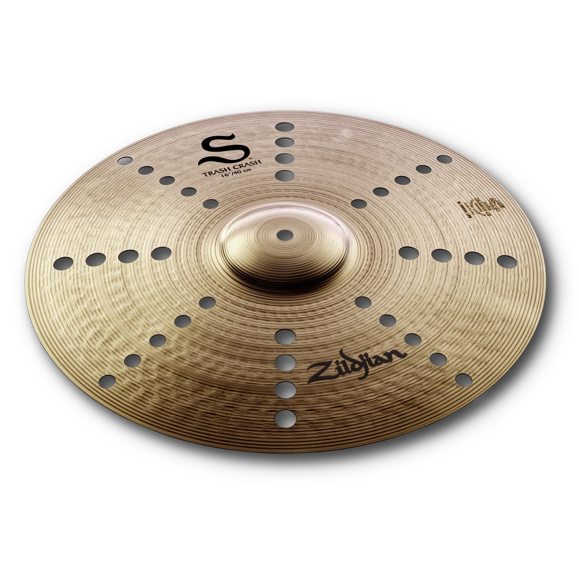 Zildjian S16TC 16" S Thin Crash Cymbal w/ Drumstick Bag