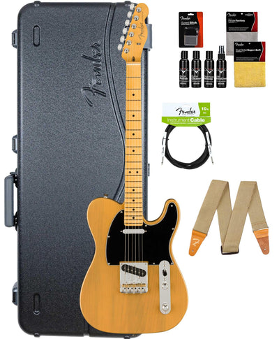 Fender American Professional II Telecaster - Butterscotch Blonde w/ Guitar Cleaning Kit