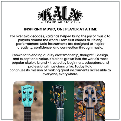 Kala KA-TEAK-B Teak Baritone Ukulele