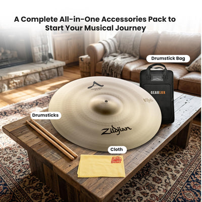Zildjian A0024 20" A Crash Ride Cymbal w/ Drumstick Bag