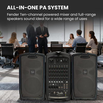 Fender Passport Venue S2 Portable PA System w/ Stands