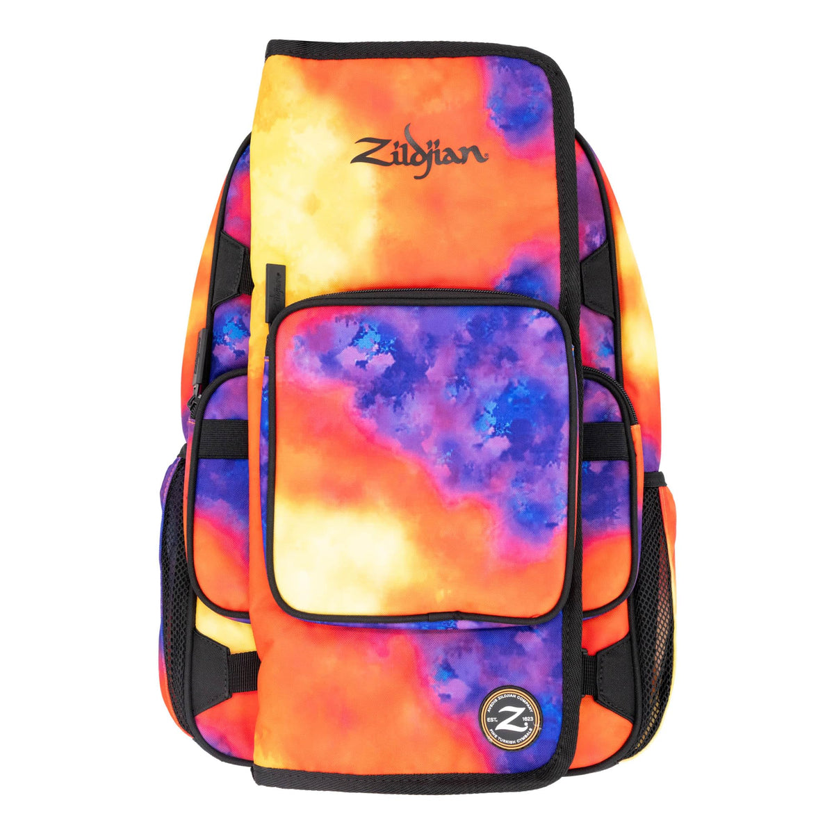 Zildjian ZXBP00202 Student Backpack Drumstick Bag - Orange Burst w/ Practice Tips
