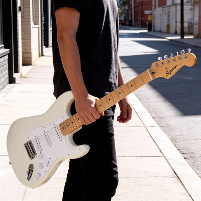 Fender Squier Sonic Stratocaster - Arctic White w/ Tuner