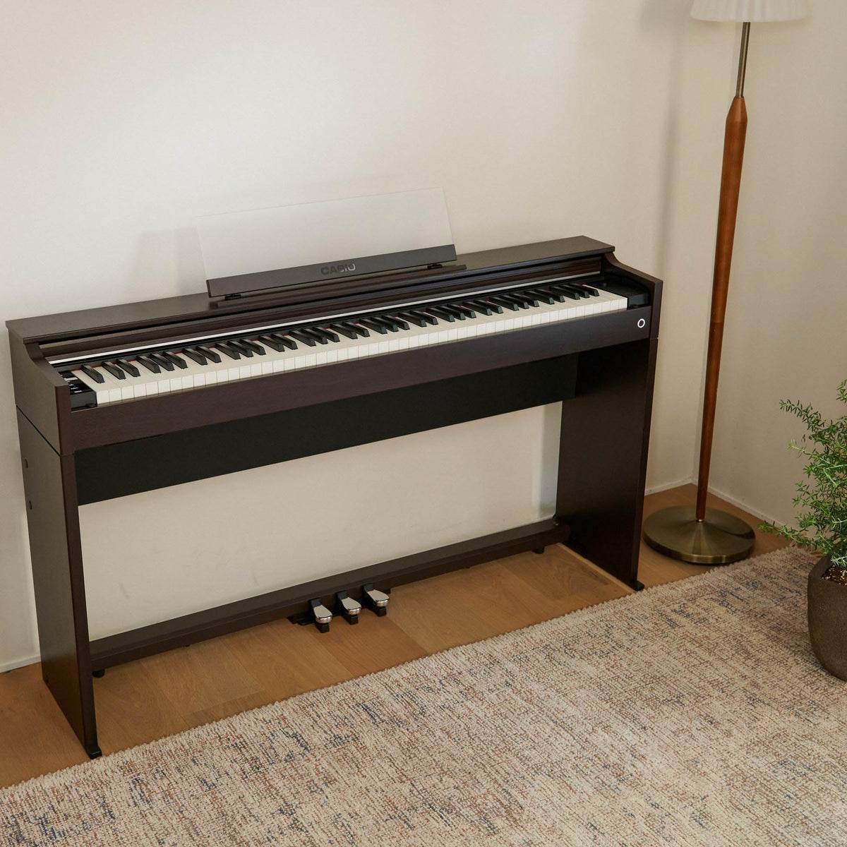 Casio AP-S200 Celviano 88-Key Digital Piano - Brown w/ Furniture Bench