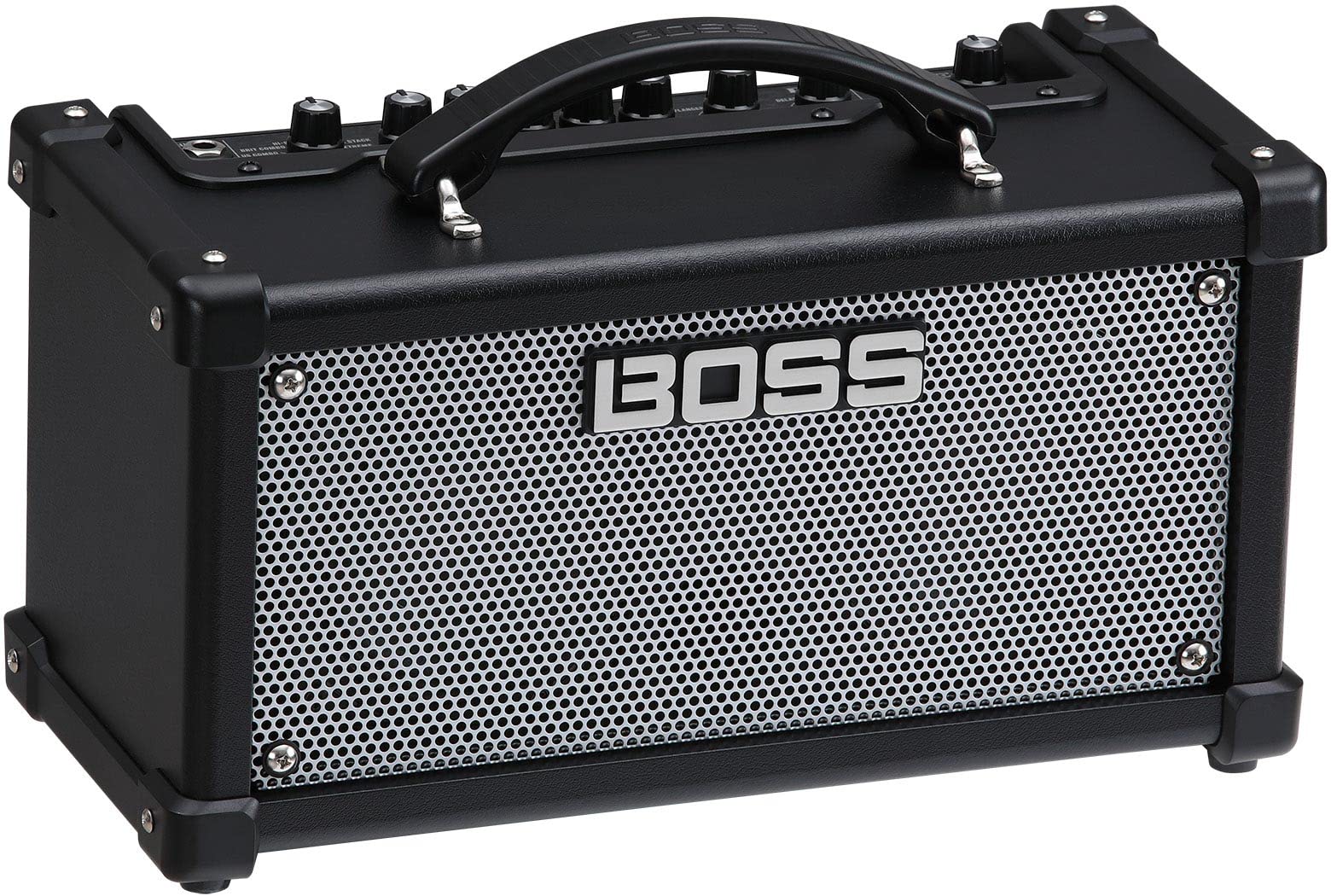 Boss Dual Cube LX Portable Electric Guitar Combo Amplifier w/ Instrument Cable