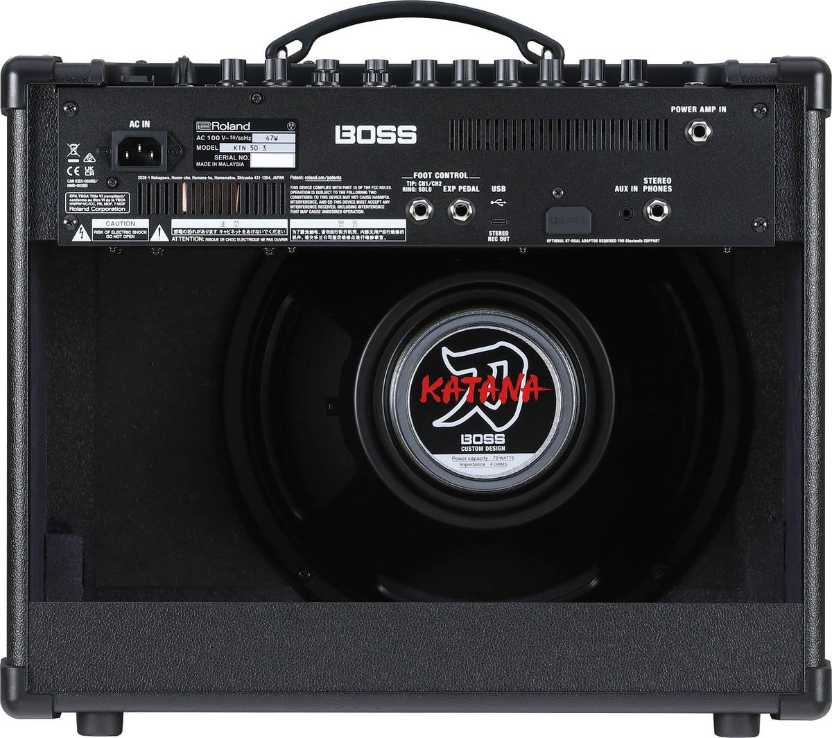 Boss Katana-50 Gen 3 50-Watt 1x12-Inch Guitar Combo Amplifier w/ Instrument Cable