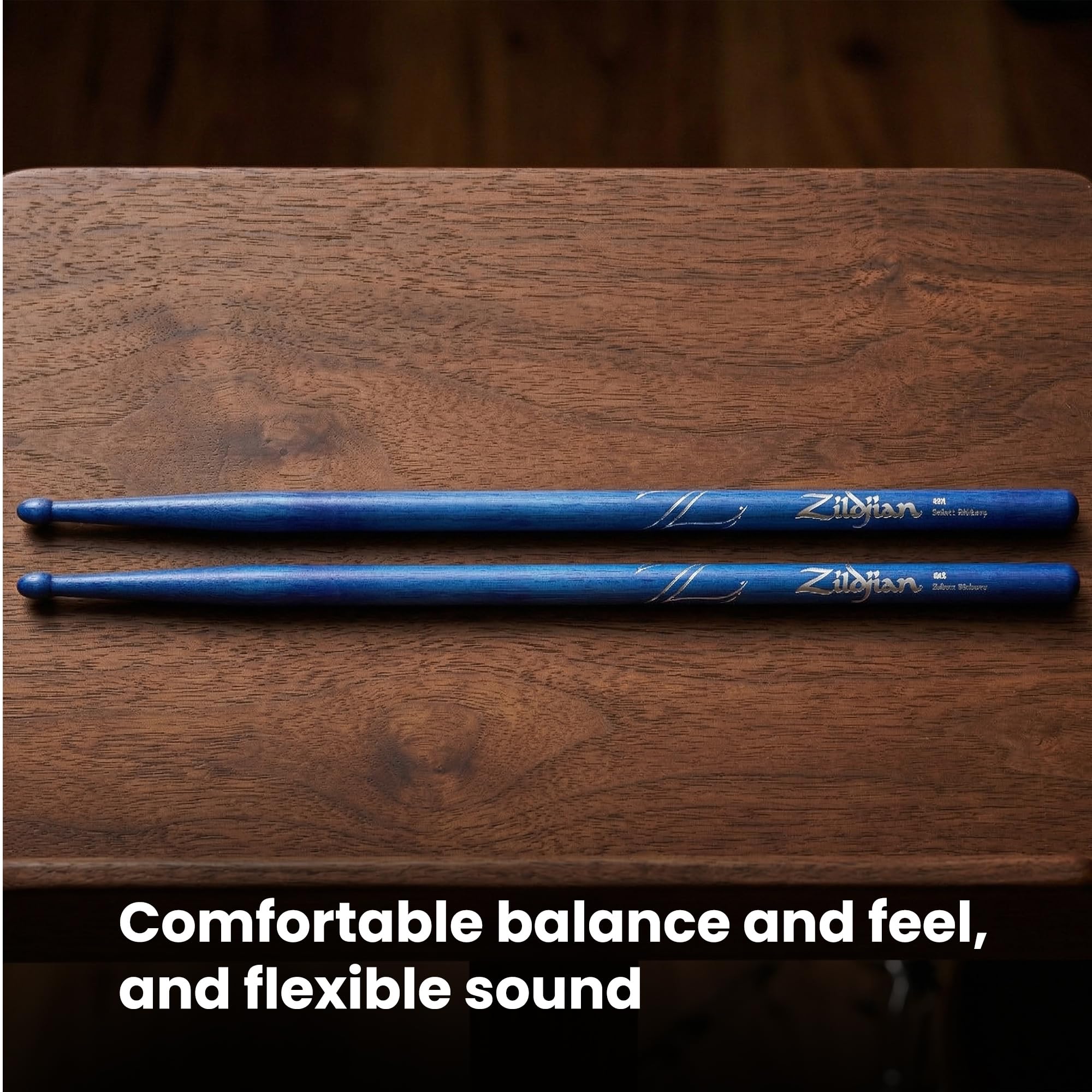 Zildjian 5A Blue Drumsticks - 12 Pack