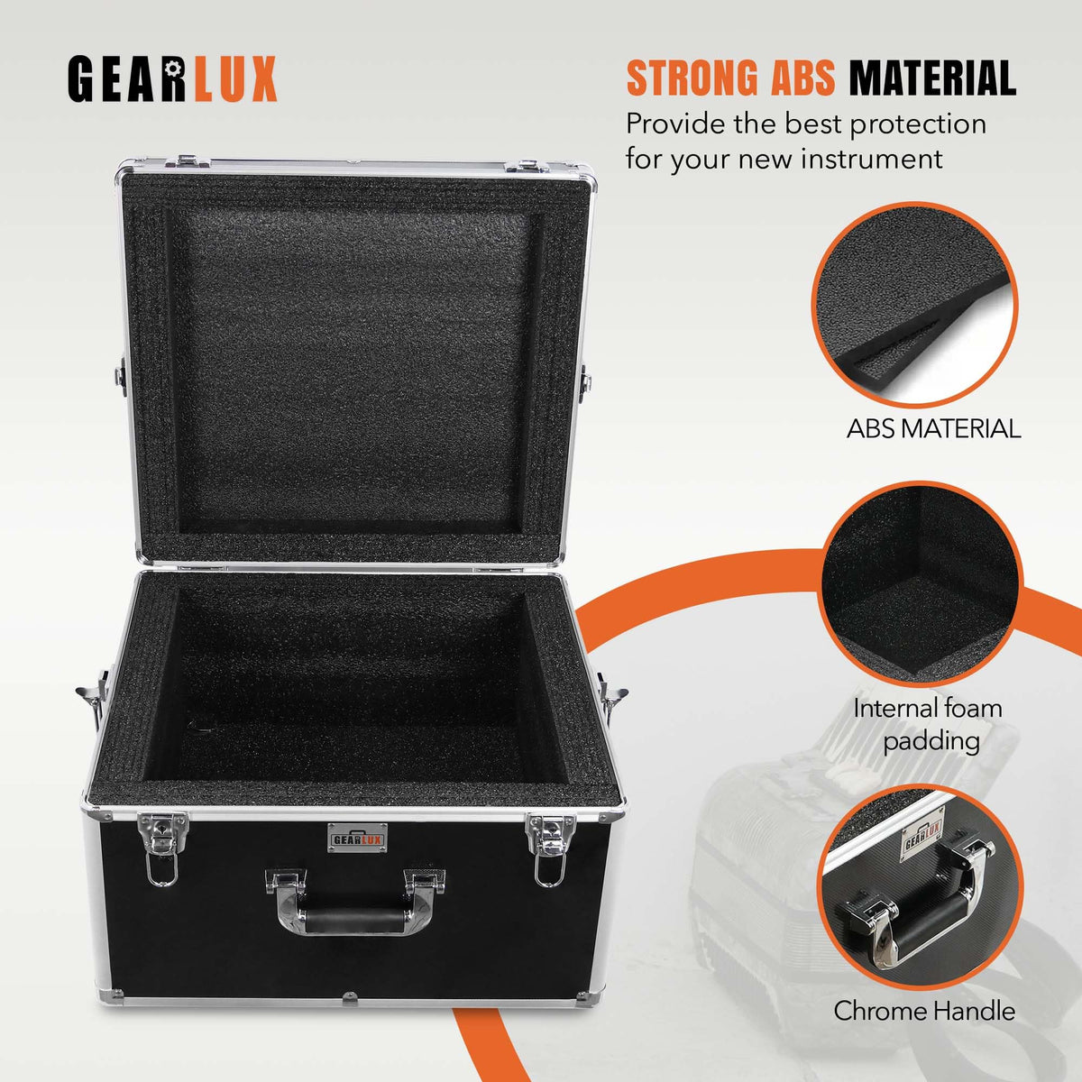 Gearlux Accordion ABS Case